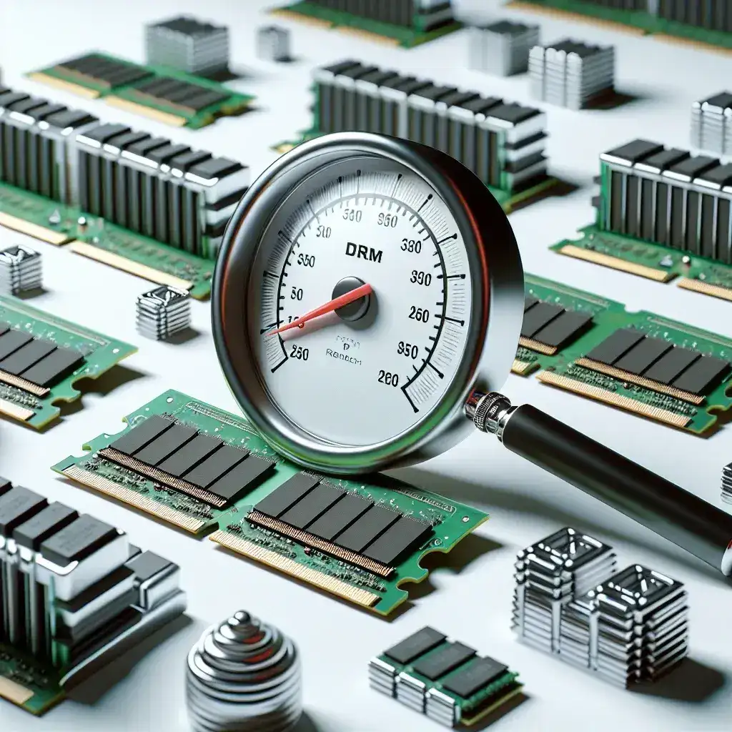 Alt text: "Imagen de un gráfico que ilustra el rendimiento del overclocking de la RAM, mostrando comparativas de velocidades y temperaturas para ayudar a validar configuraciones efectivas."