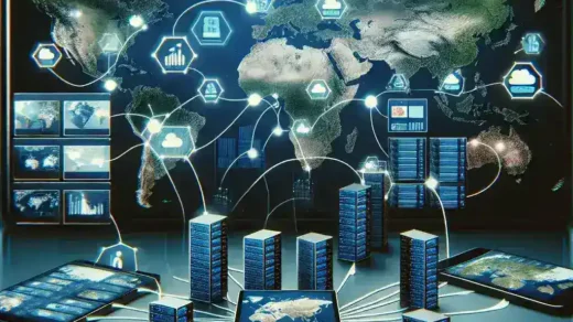 "Infografía que ilustra las mejores herramientas para optimizar la entrega de contenido en múltiples regiones, destacando opciones efectivas para mejorar la experiencia del usuario en la guía completa de 2024."