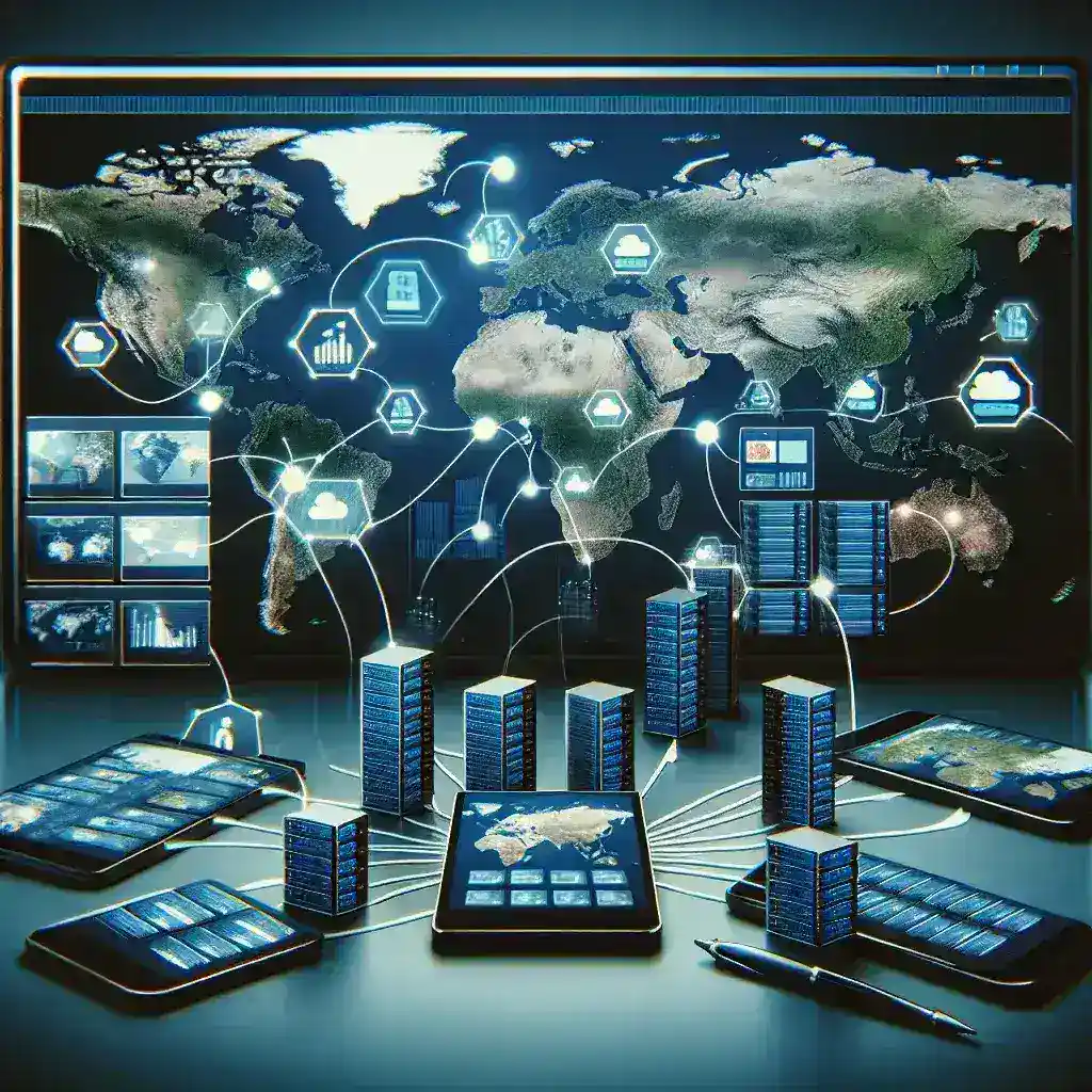 "Infografía que ilustra las mejores herramientas para optimizar la entrega de contenido en múltiples regiones, destacando opciones efectivas para mejorar la experiencia del usuario en la guía completa de 2024."