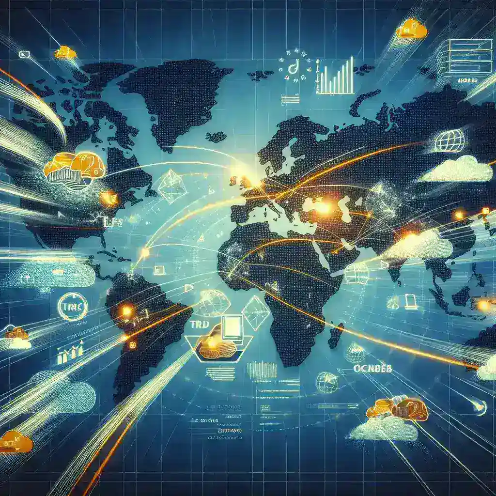 "Imagen mostrando herramientas clave para optimizar la entrega de contenido en múltiples regiones, ilustrando estrategias para mejorar el rendimiento global en marketing digital."