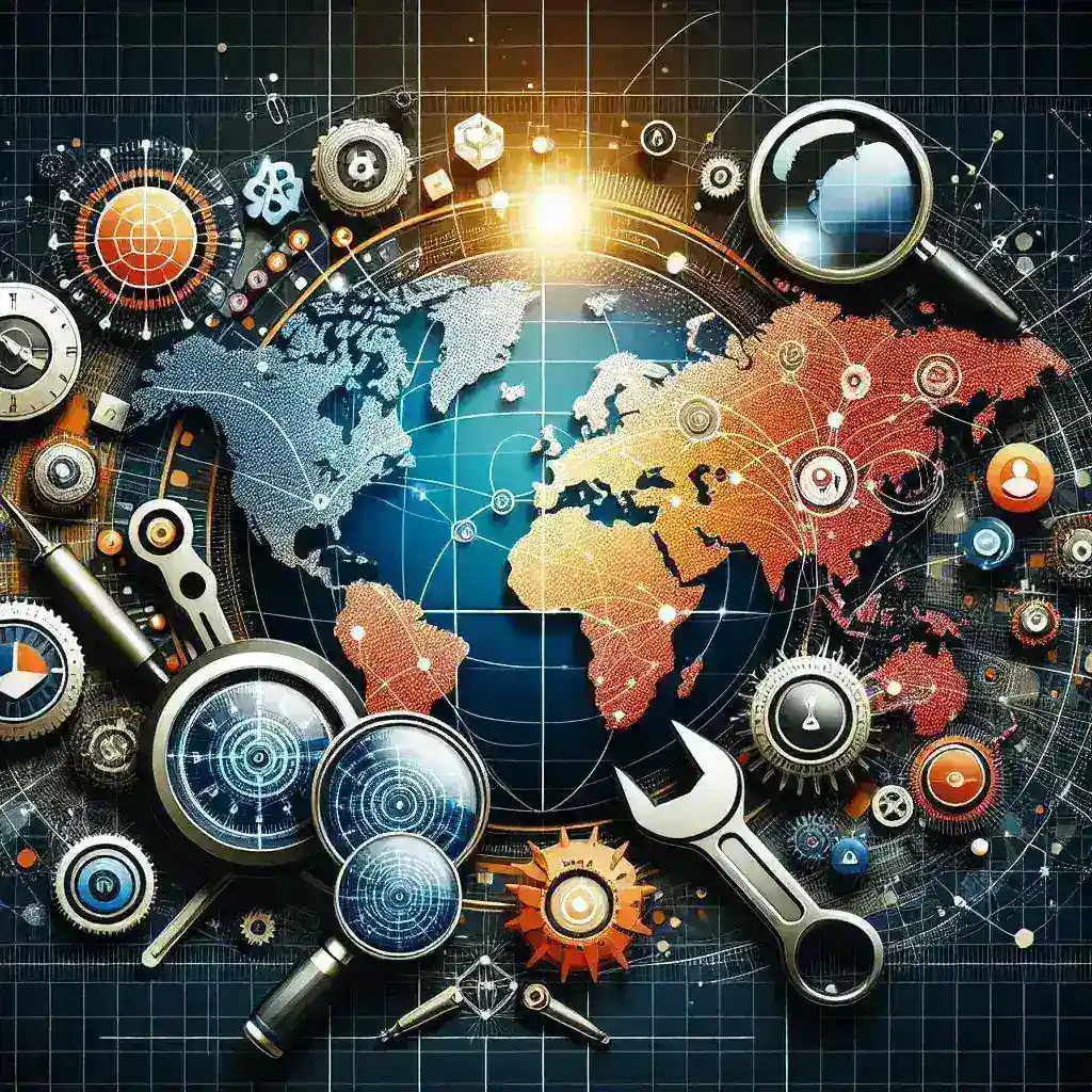 "Infografía sobre herramientas para optimizar la entrega de contenido en múltiples regiones, destacando la importancia de CDNs y estrategias de distribución global en la guía completa."