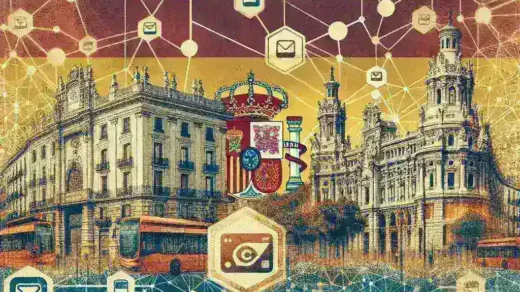 "Imagen representativa de la regulación de la interoperabilidad de monederos digitales en España, destacando la importancia de la CNMC en la normativa financiera moderna."